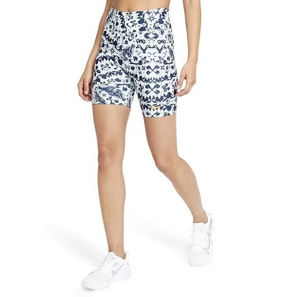 Nike Pants - Nike One Tight Fit Shorts Women's Recreation Club RARE Edition Size Small DM1571